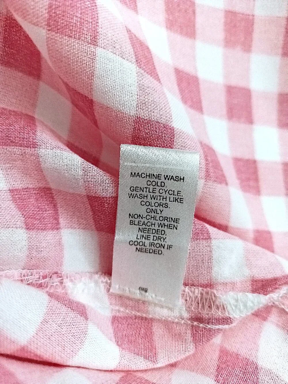 CATO Plus Size Gingham Coordinates Set (two-piece)